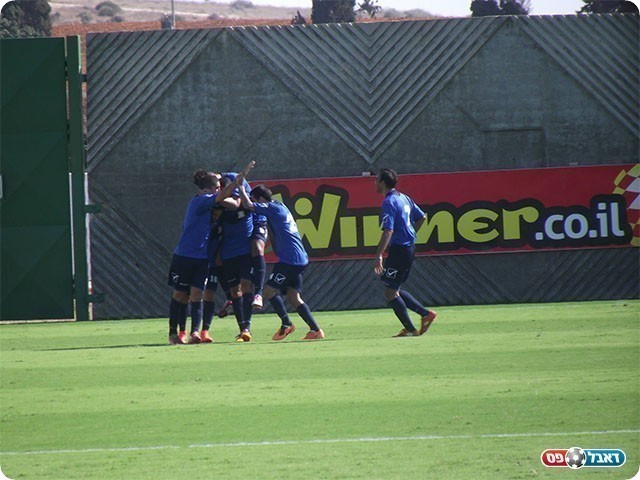 לא ניצחו מהמחזור השלישי. שחקני נס ציונה (אלירן ברנשטיין)